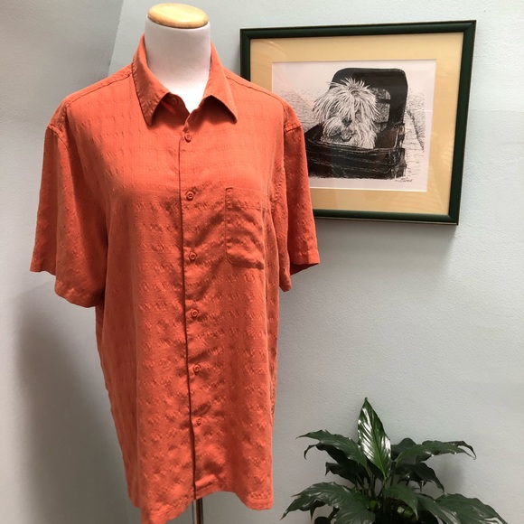 Age of Wisdom MAN’s Casual Textured Weave Shirt - Picture 1 of 10